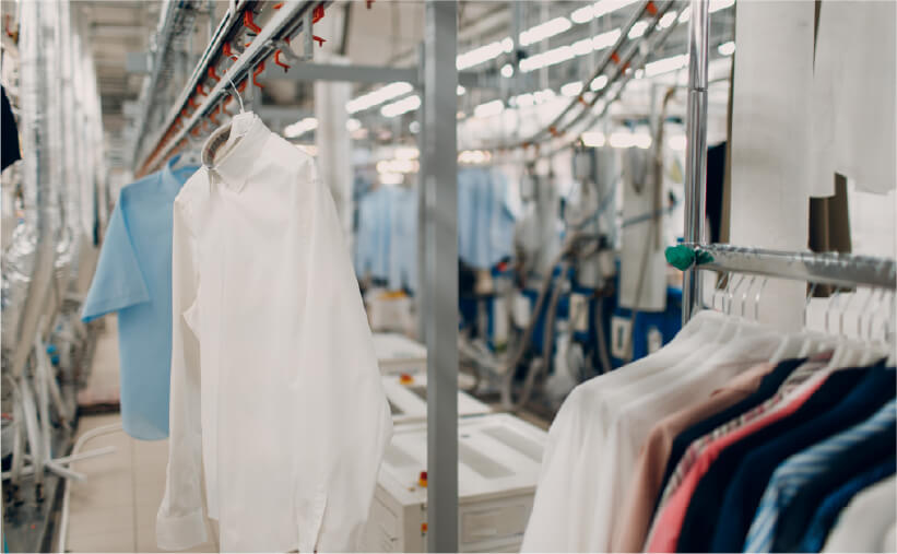 クリーニング工場